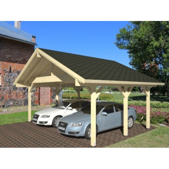 Palmako Carport Robert 20.6m2